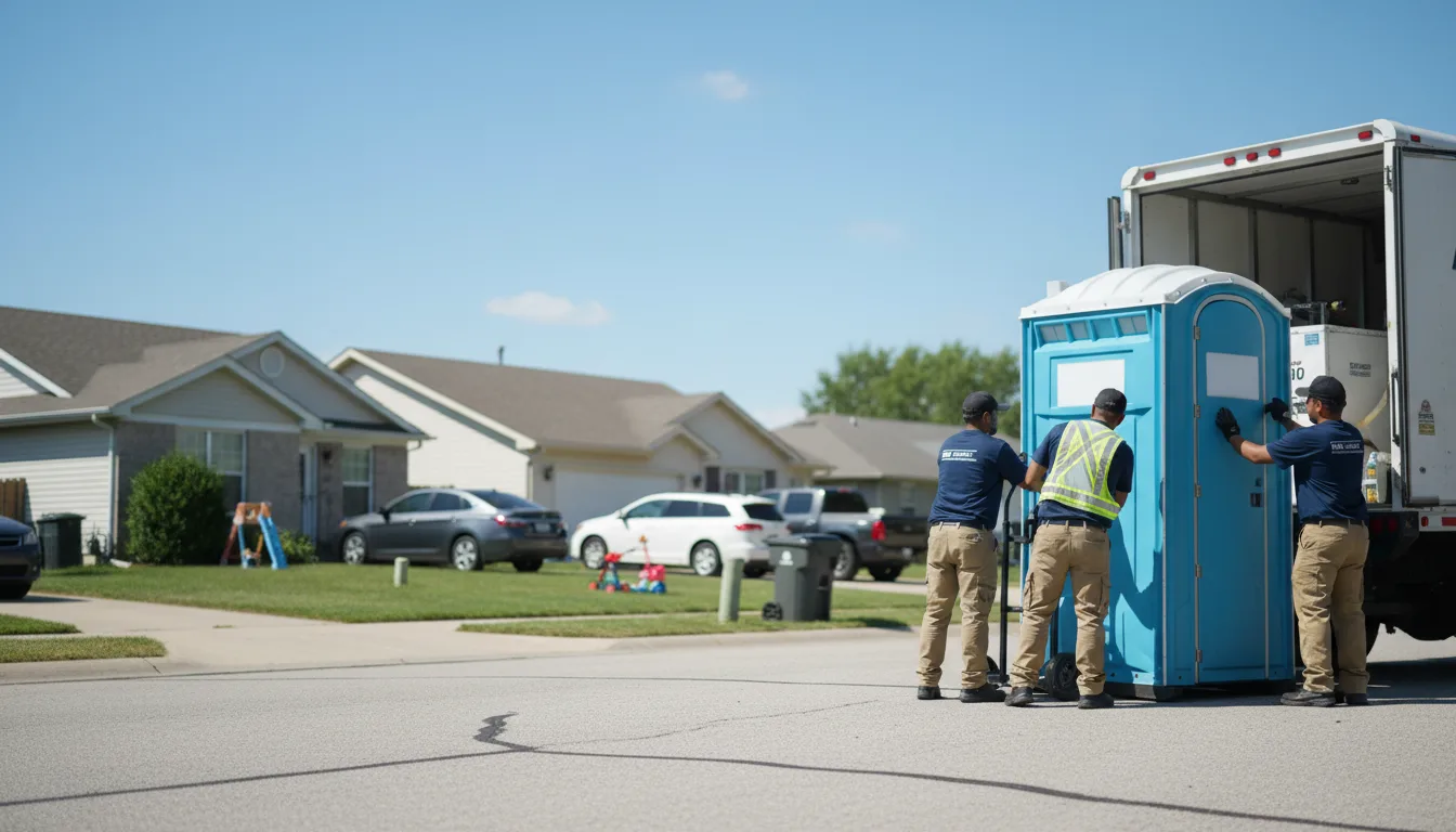 Standard Porta Potty Rentals in Lima, IL near me
